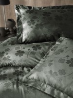 First choice Clover Haki(dark green) постільна білизна сатин-жакард полуторний 160х220 - Зображення 2