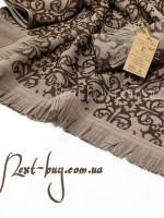 First Choise Jacquard Peshterry Set Sauna Beach Bathroom набір махрових рушників з бахромою Туреччина коричневий