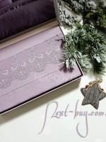 Maison D'or Mirabella Dantella Lilac постельное белье 200x220см сатин жаккард фиолетовый