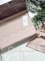 Maison D'or Mirabella Dantella Rose постельное белье 200x220см сатин жаккард с кружевом