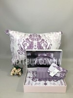 Maison Dor Clair Lilac постельное белье евро сатин жаккард — изображение 5