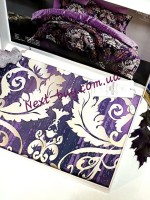 Maison Dor Clair Dark Lilac постільна білизна євро сатин жаккард - Зображення 2