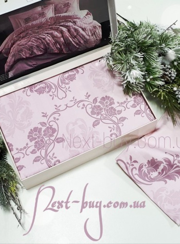Maison Dor Desire Rose постільна білизна євро сатин жаккард - Зображення 2