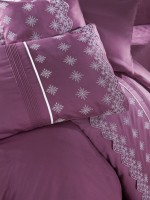 First choice Stella Visne-Cherry vip сатин постельное белье евро 200х220 — изображение 2