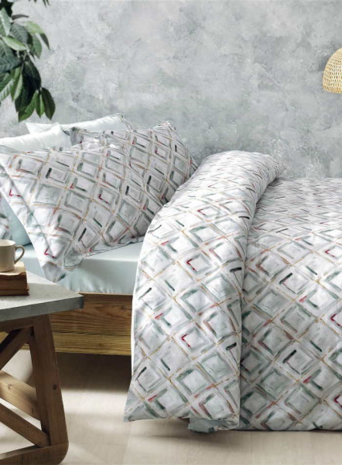 Tivolyo Home Комплект постільної білизни Bailey сатин євро 200х220 - Зображення 3