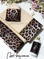 Tivolyo Home Набір махрових рушників Leopard Bej 3 - 3шт. Kırık Beyaz - Зображення 5