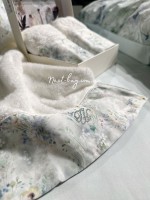 Tivolyo Home Набір рушників Polina 3 - 30х50 3шт. Kırık Beyaz - Зображення 5