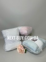 М'який плед Tivolyo Home Soft Crystal pudra Туреччина полуторний 160х220 - Зображення 6