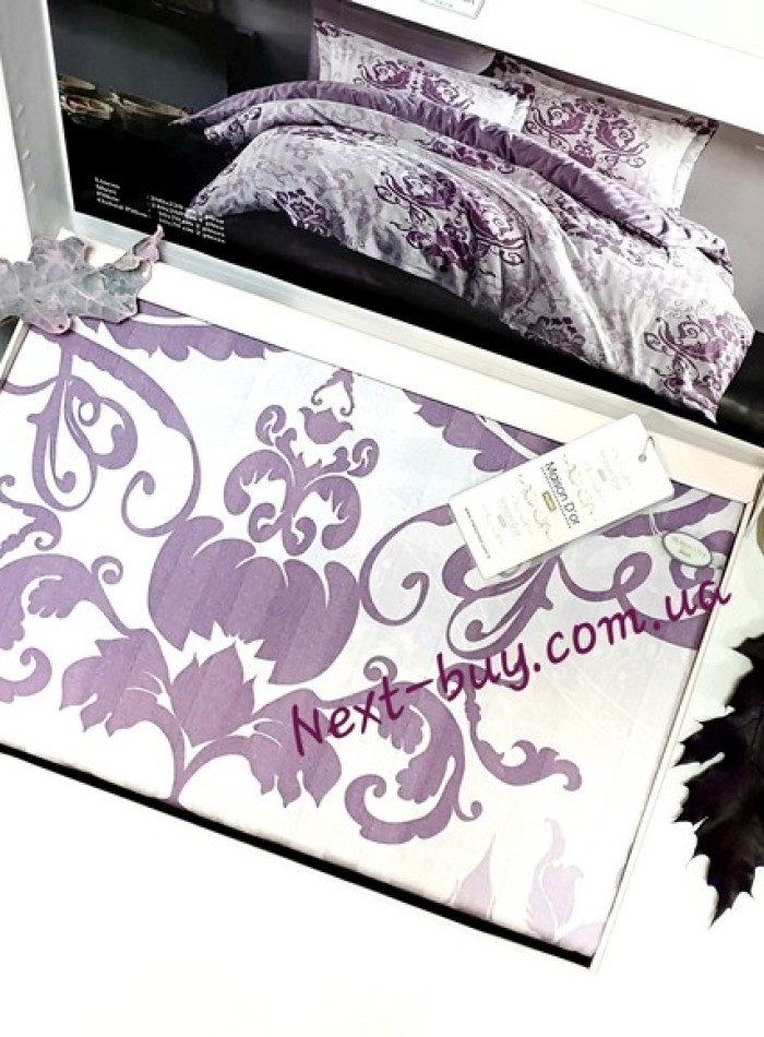 Maison Dor Clair Lilac постельное белье евро сатин жаккард — изображение 3