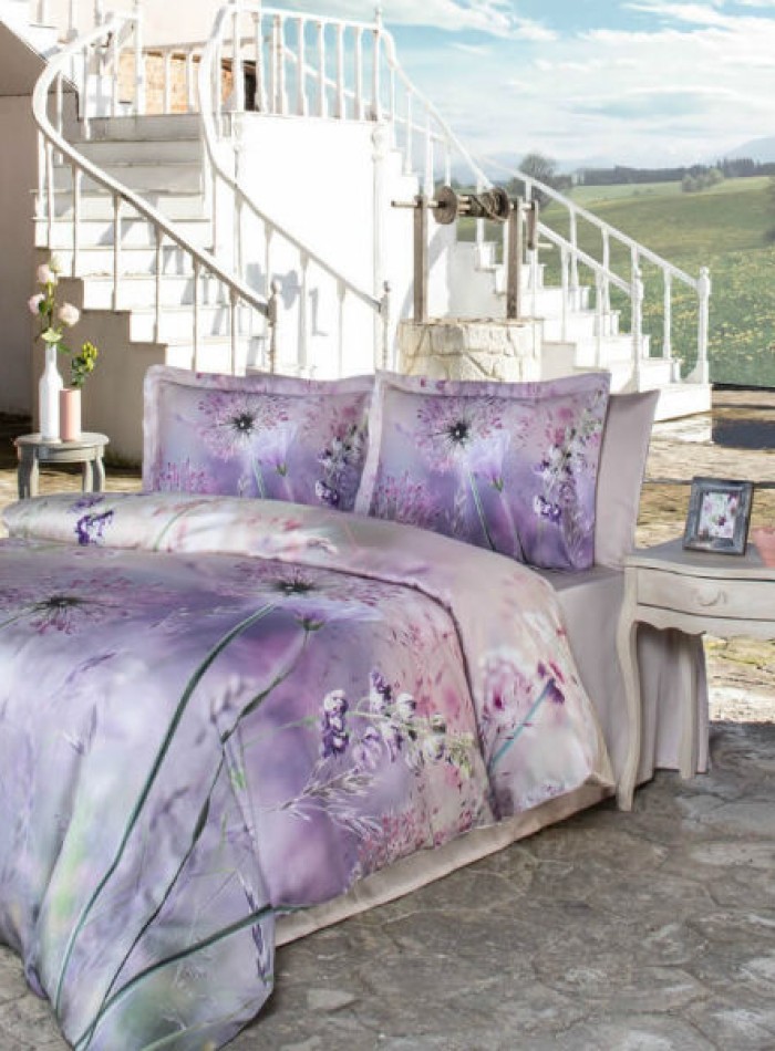 Tivolyo Home Комплект постільної білизни Dandelion сатин полуторний 160х220 - Зображення 2