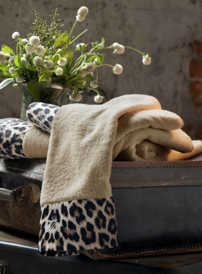 Tivolyo Home Набір махрових рушників Leopard Bej 3 - 3шт. Kırık Beyaz - Зображення 3