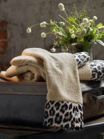 Tivolyo Home Набір махрових рушників Leopard Bej 3 - 3шт. Kırık Beyaz - Зображення 2