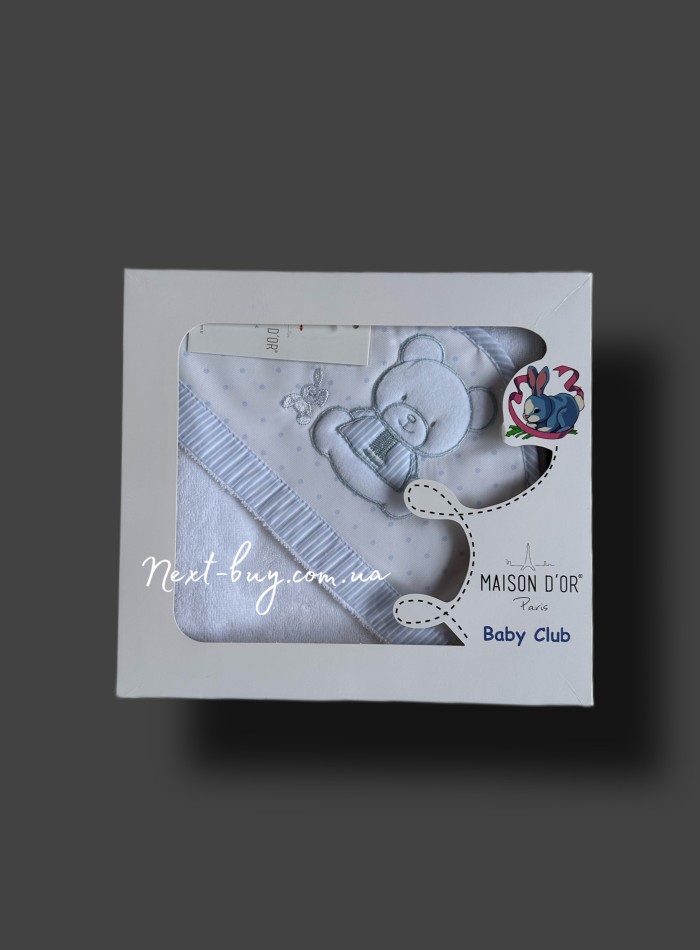 Maison Dor Dear Panda blue конверт куточок 75*75 см дитячий для хлопчика блакитний - Зображення 2