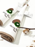 Maison Dor Fruit kiwi полотенце вафельное с апликацией — изображение 2
