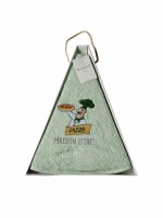 Maison D`or Maxi box круглое махровое кухонное полотенце 1шт 70х70 хлопок салатовый — изображение 2