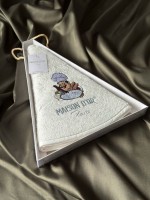 Maison D`or Maxi box круглое кухонное полотенце 1шт 70х70 хлопок кремовый — изображение 4