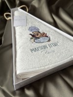 Maison D`or Maxi box круглое кухонное полотенце 1шт 70х70 хлопок кремовый — изображение 2