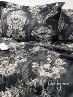 Maison D'or Anna Karenina Anthracite постільна білизна євро 200х220 сатин