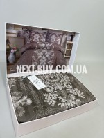 Maison D'or Anna Karenina Beige постільна білизна євро 200х220 сатин - Зображення 3