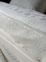 Maison D'or Roesia Estee Krem постельное белье евро 200х220 сатин с вышивкой — изображение 5