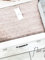 Maison D'or Paris Gabrielle махрове покривало 220х240 рожевий - Зображення 2