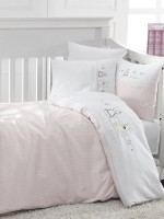 Maison Dor дитяча постільна білизна Lamite pink сатин 100х150