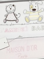 Maison Dor дитяча постільна білизна Lamite pink сатин 100х150 - Зображення 3