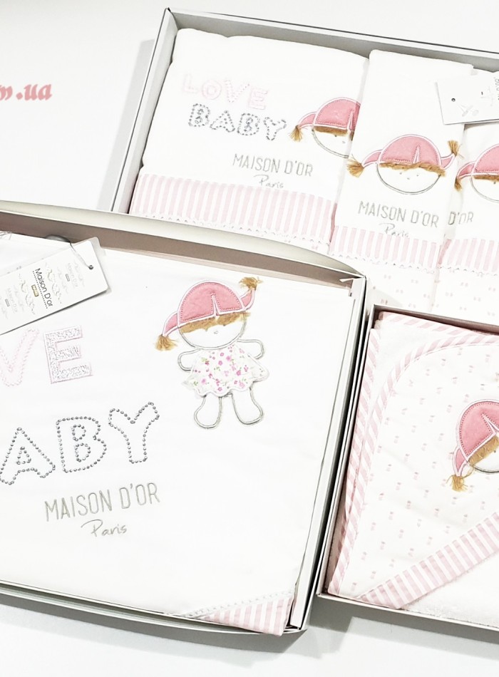 Maison Dor детское постельное бельё Love Baby сатин 100х150 — изображение 3