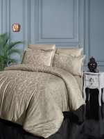 Постільна білизна модал First choice Jade Badem-Almond евро 200х220