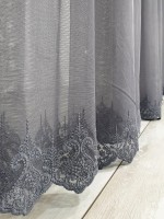 Тюль фатин Bottoms антрацит — изображение 7