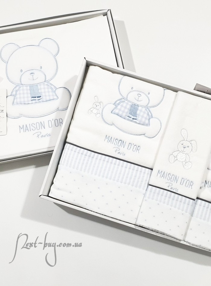 Maison Dor детское постельное бельё Dear Panda сатин 100х135 — изображение 2