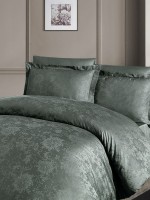 Постільна білизна тенсел First choice Gwen Haki-Dark Green евро 200х220