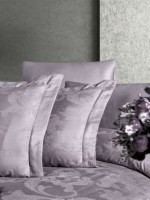 Постільна білизна віскоза First choice Firenza Leylak-lilac евро 200х220 - Зображення 2
