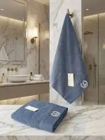 Махровое полотенце Maison D'or Michel Sailing blue 85х150см