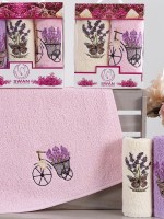 Набор кухонных полотенец SWAN lavanda 3шт. 30х50