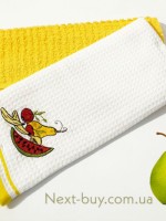 Набор кухонных полотенец cottonize fruit 2шт. 40х60см