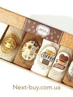 Набор кухонных полотенец DNZ Premium Coffee 5шт. 40х60 — изображение 2