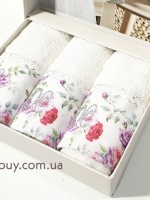 Набор кухонных полотенец DO&CO 3шт. 30х50см — изображение 3