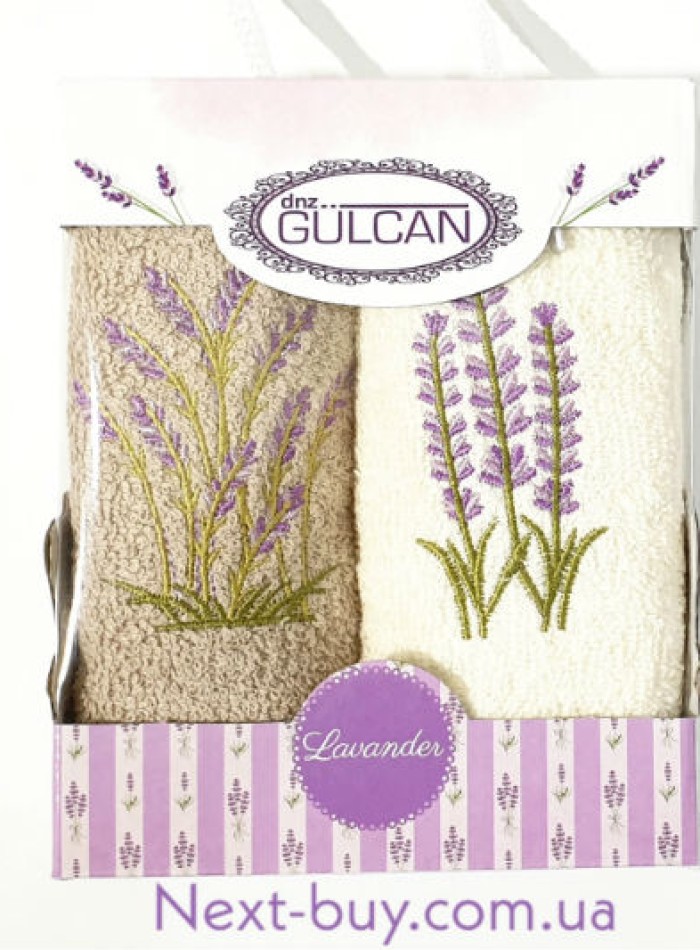 Набір кухонних рушників Gulcan lavander 2шт. 30х50см - Зображення 3