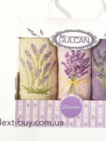 Набір кухонних рушників Gulcan lavander 3шт. 30х50см - Зображення 3