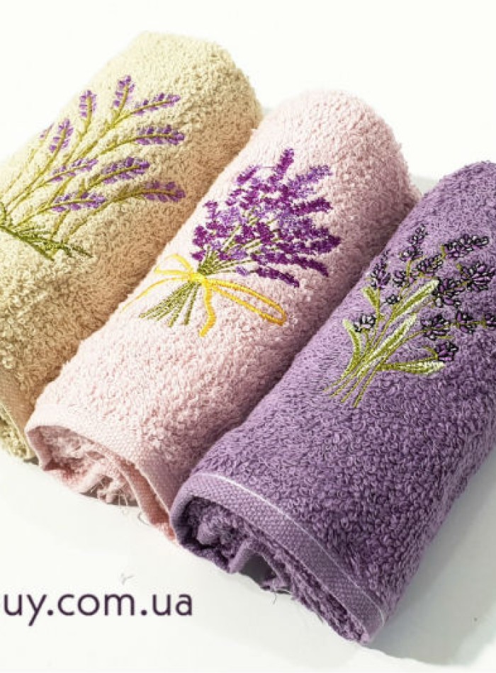 Набір кухонних рушників Gulcan lavander 3шт. 30х50см - Зображення 2