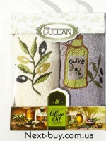 Набор кухонных полотенец Gulcan olive oil 2шт. 30х50 — изображение 3