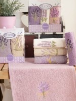 Набір кухонних рушників Gulcan lavander 2шт. 30х50см