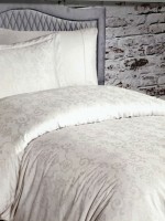 Maison D'or Mirabella постільна білизна Maison 160x220см сатин кремовий - Зображення 3
