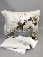 Maison Dor Alita light beige постельное белье 200x220см сатин жаккард