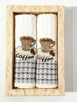 Набор кухонных полотенец Nilens coffee 2шт. 50х70 — изображение 2