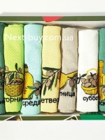 Набір кухонних рушників Nilteks Bertille 7шт. 40х60см - Зображення 4