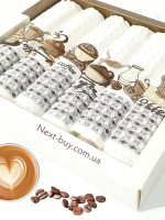 Набір кухонних рушників Nilteks Coffee 6шт. 40х60см - Зображення 2