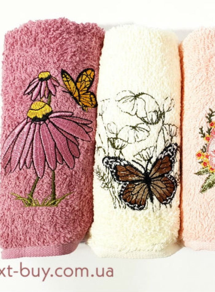 Набір кухонних рушників SWAN flowers 3шт. 30х50см - Зображення 4