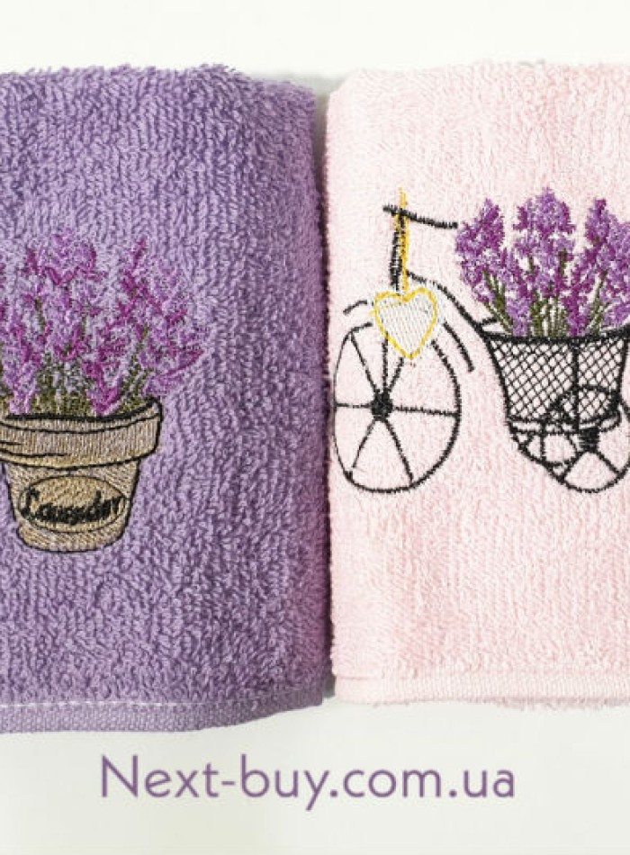 Набір кухонних рушників SWAN lavander 2шт. 30х50см - Зображення 4
